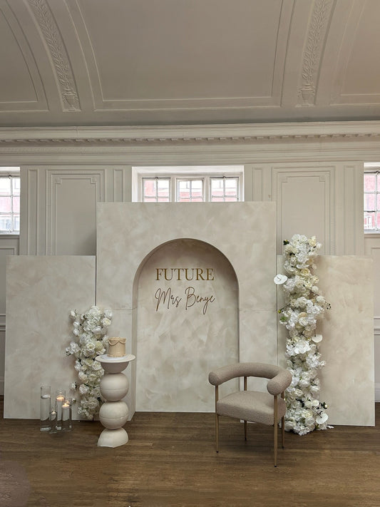 Hire 3D Rectangle Arch Backdrop Luxury Display