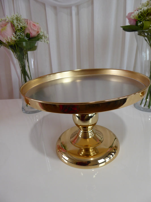 Hire Gold Cake Stands (x3)